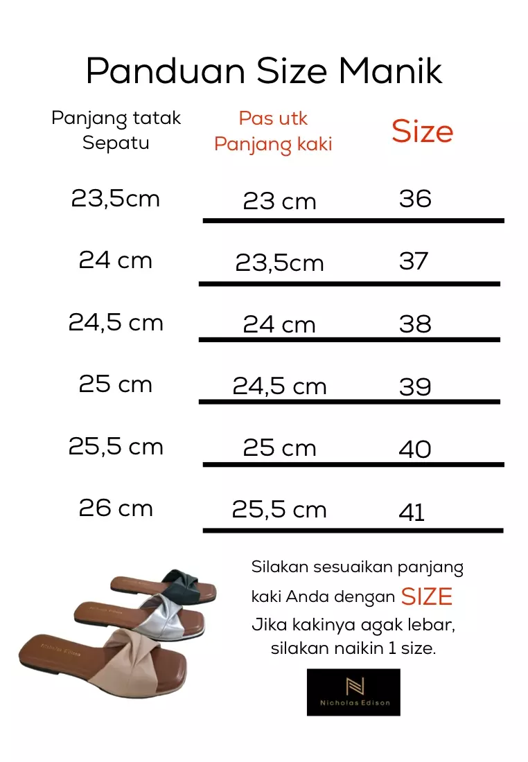 Nicholas Edison Sandal Manik Silver