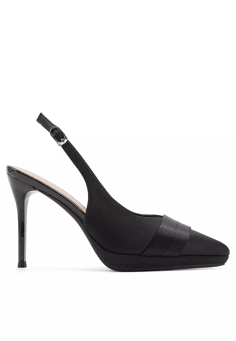 Discount on Twenty Eight Shoes  shoes - SKU: 10CM Platform Slingback High Heels IF10631