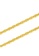 MJ Jewellery gold MJ Jewellery 375/9K Gold Wave Necklace R001 (2.60MM, 44CM) EB07CAC2E4F03EGS_2