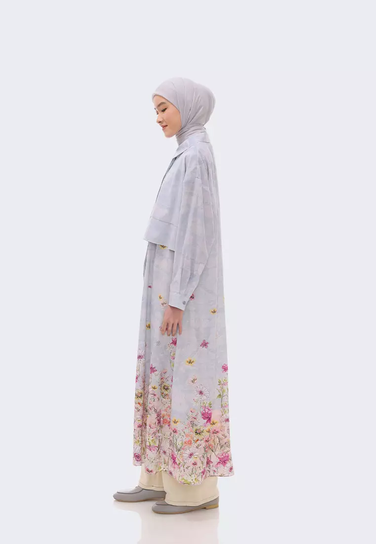 Ria Miranda Sky Blue Marai Ceko Dress