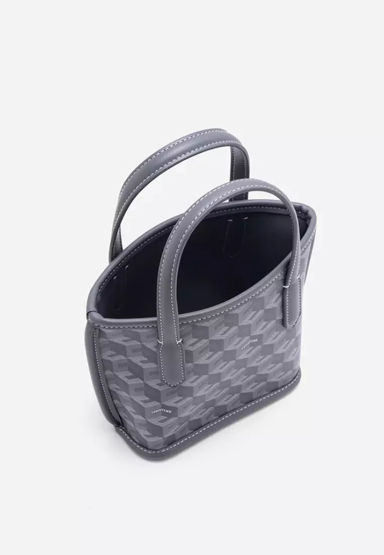 Russo Micro Tote Bag Grey