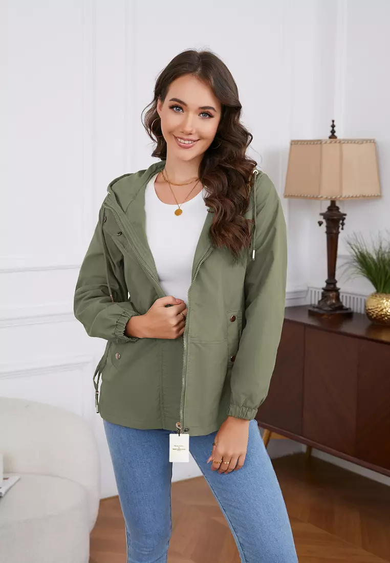 Basic Windbreaker Jacket AD227