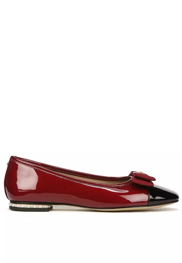 Sam edelman red online flats