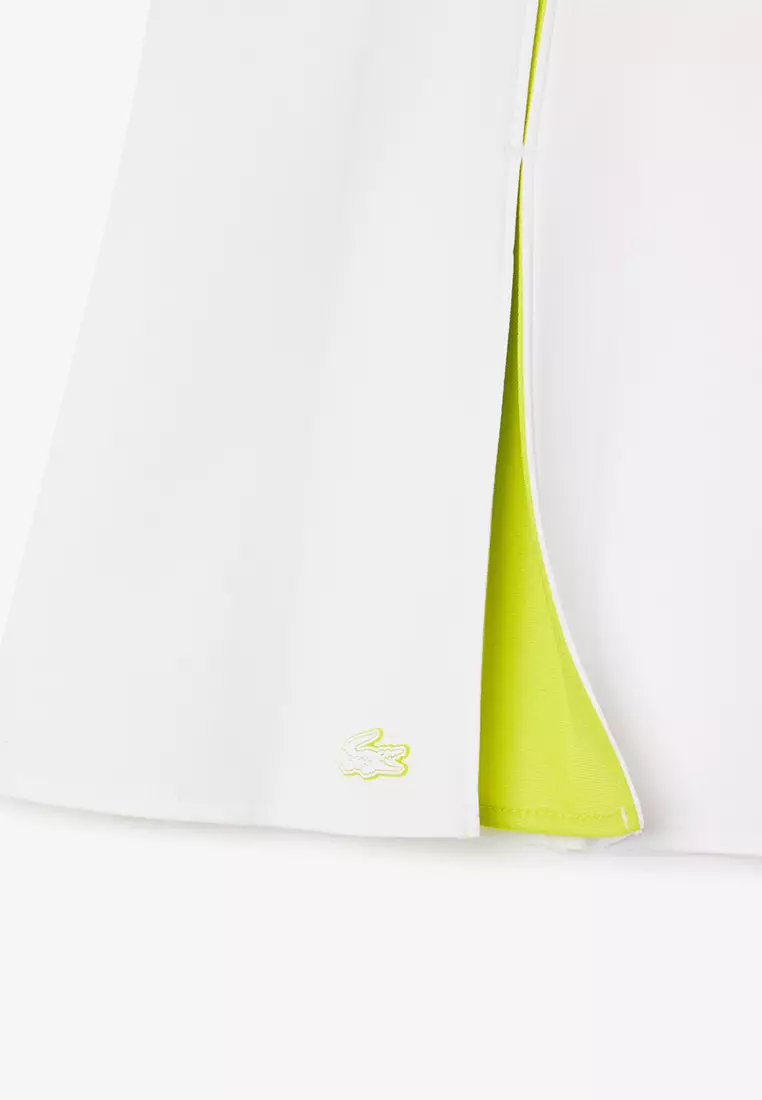 Adjustable Color-Block Interlock Skirt