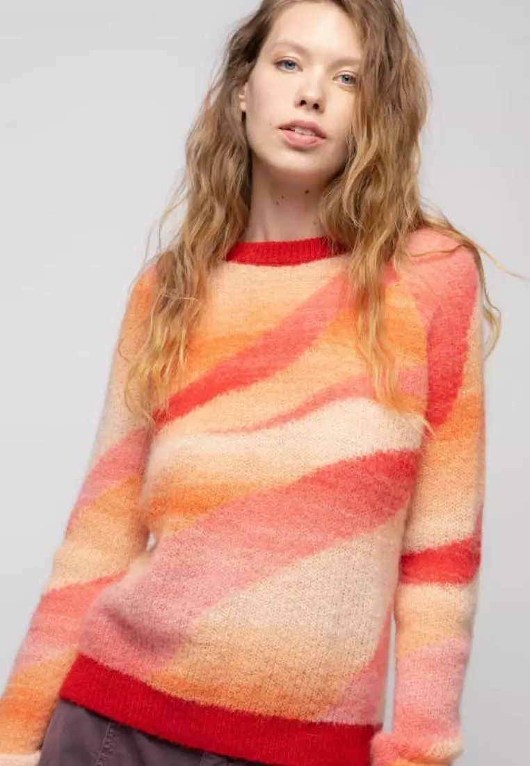 Buy Pinko Zebra jacquard pullover 2024 Online ZALORA Singapore