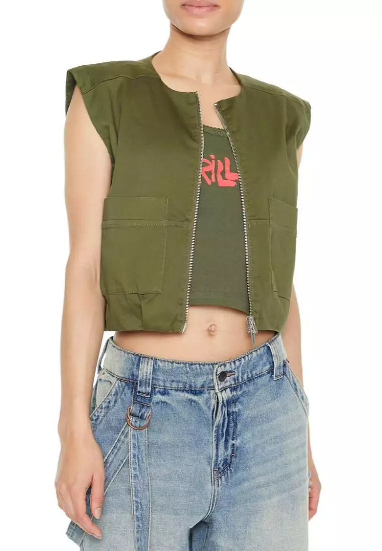 Vest for womens forever 21 outlet