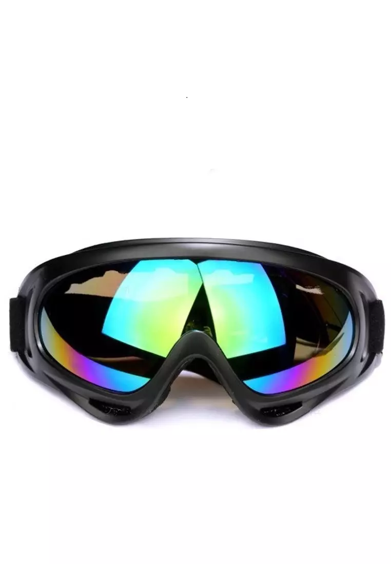 Ells Kacamata Goggles Ski UV400 Tough Design Lens Material  Polycarbonate ORIGINAL - Multicolor