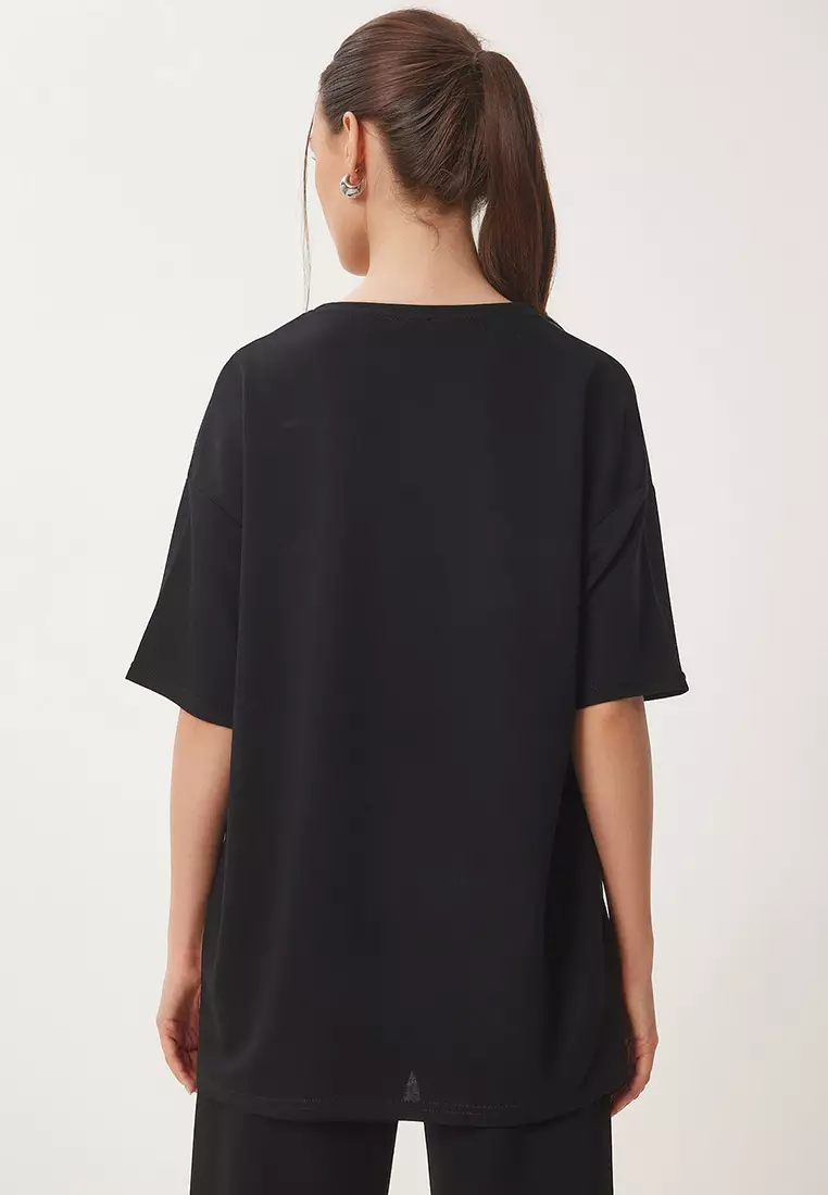 Crew Neck Knitted Bottom-Top Suit