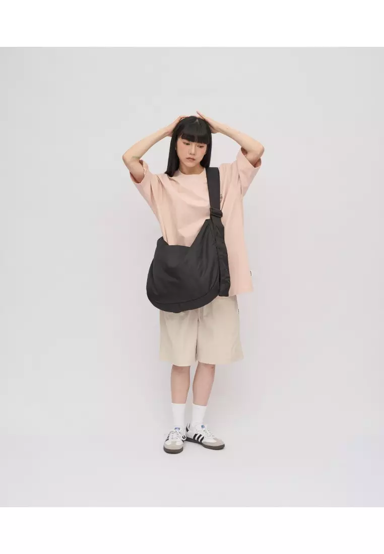 Plain-Me Cloud Bag-Black (L)  Polyester 100%
