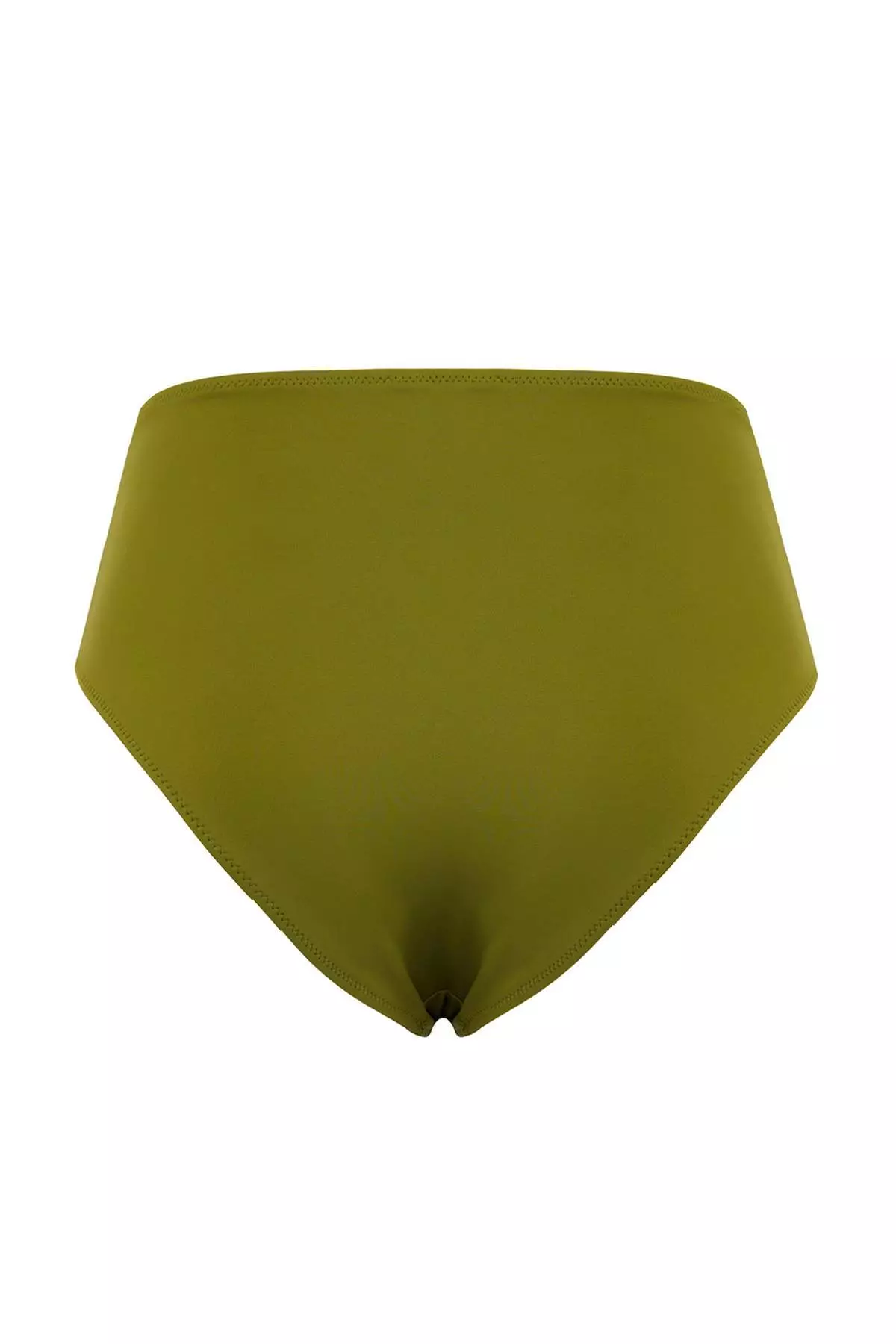 Khaki Plus Size Bikini Bottom With Shell Accessories Tbbss26Cr00005