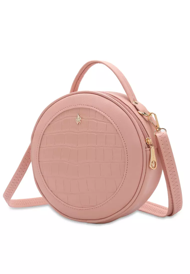 Women's Sling Bag / Crossbody Bag - Pink