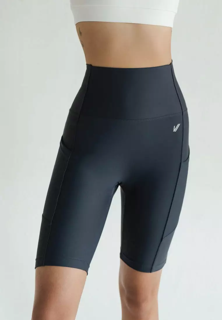 Nanette Short Legging - Slate Grey