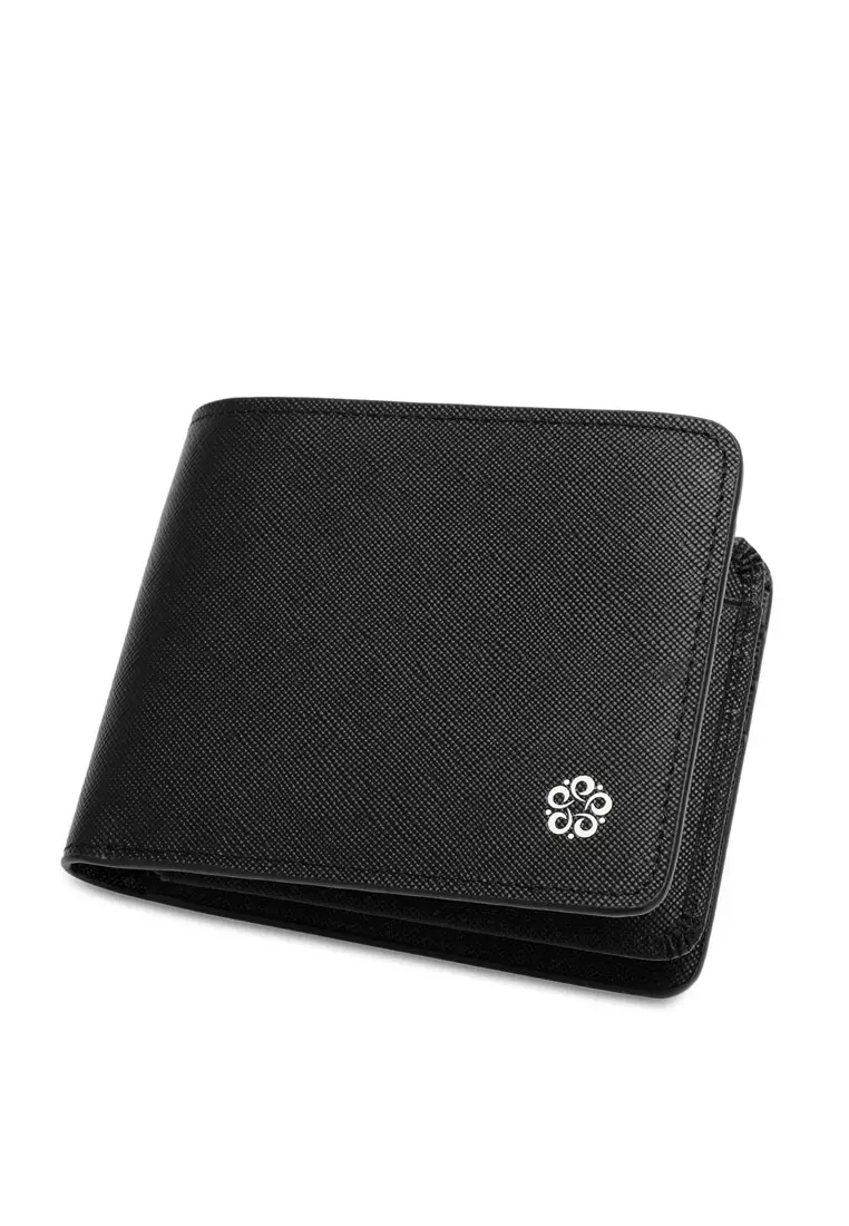 Men's Genuine Leather RFID Blocking Bi Fold Wallet