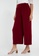 Ashley Collection red Elastic Waist Square Pants 550DAAA52651B1GS_2