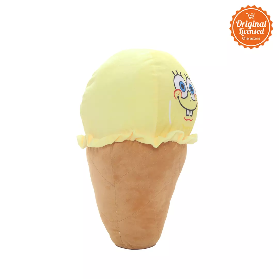 Spongebob Bantal Boneka Ice Cream 1V Spongebob L 38x20 cm