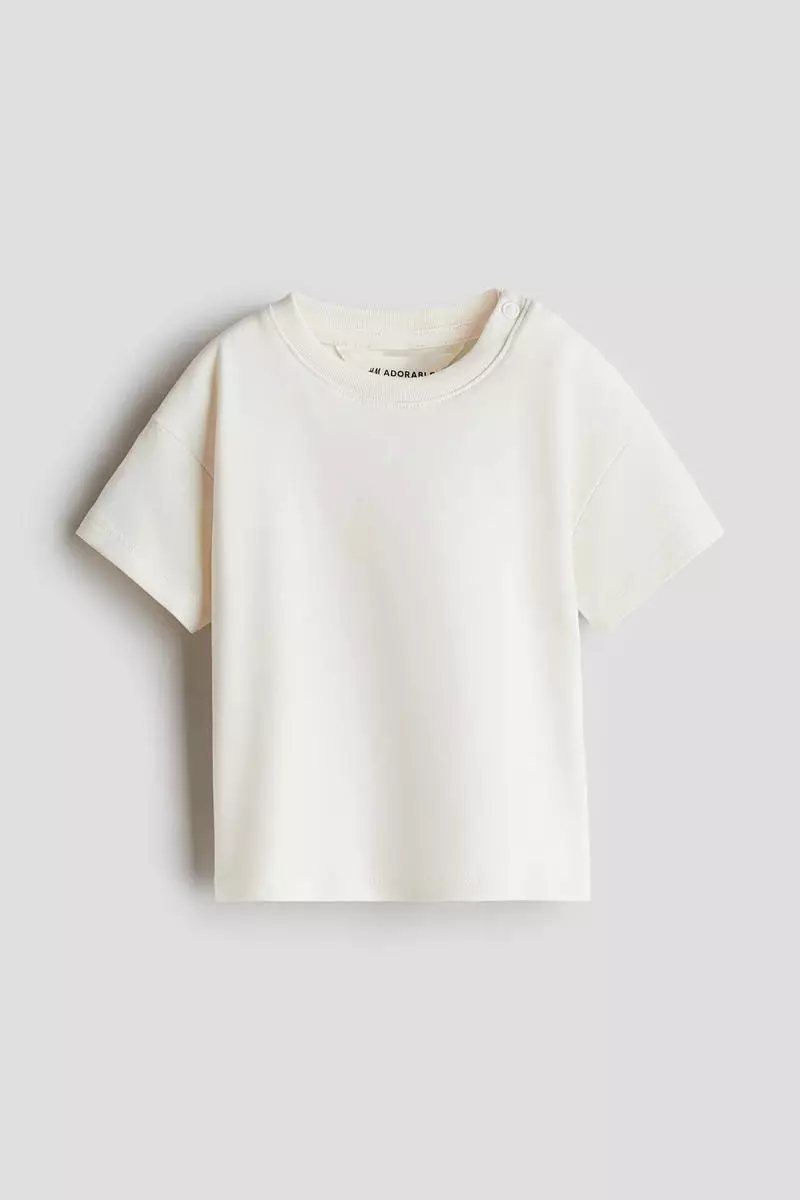 Loose-fit pima cotton T-shirt