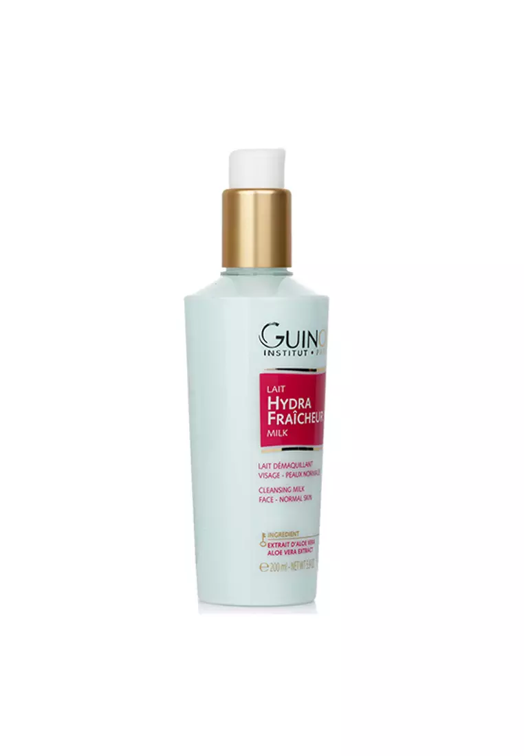 GUINOT - Refreshing Cleansing Milk for All Skin Types (New Packaging) 200ml/6.9oz.
