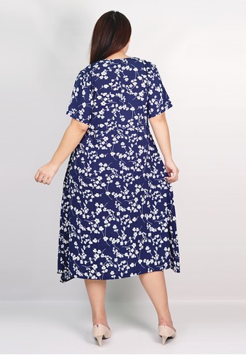 Jual Xtramiles xtramiles aranthe dress navy Original 