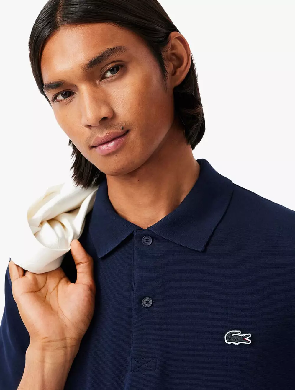 Regular Fit Cotton Polo Shirt - Blue