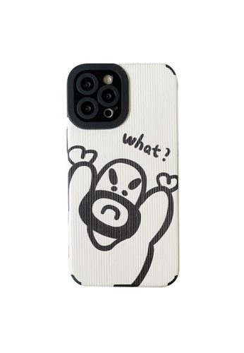 Kings Collection white Funny Boy iPhone 13 Case (KCMCL2186) F4298ACA0FEFA6GS_1