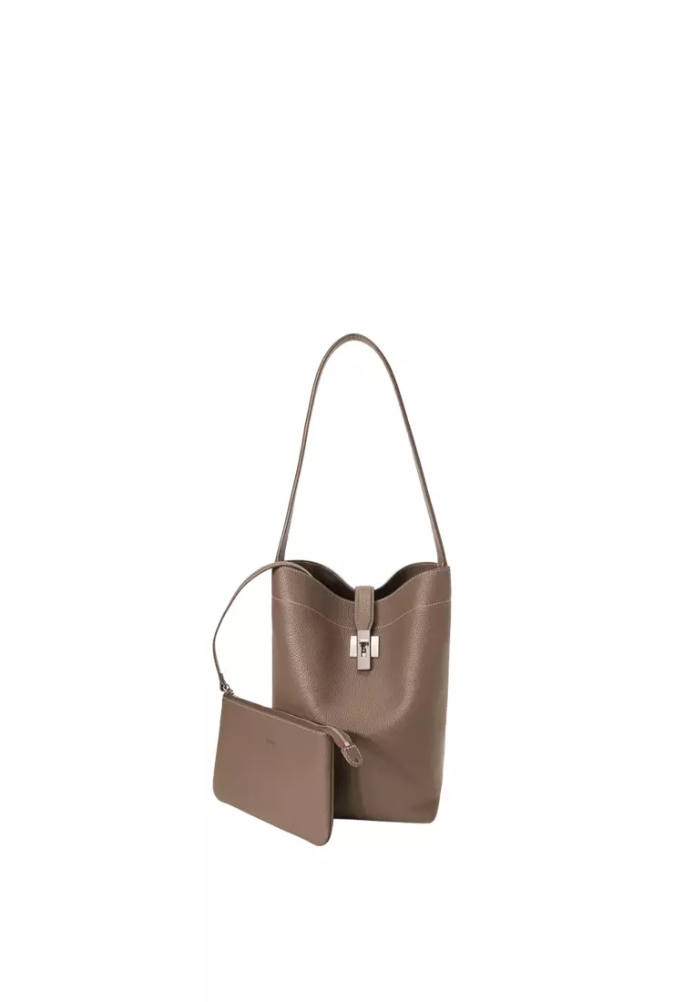 ZANA Shoulder Bag - Elephant Grey