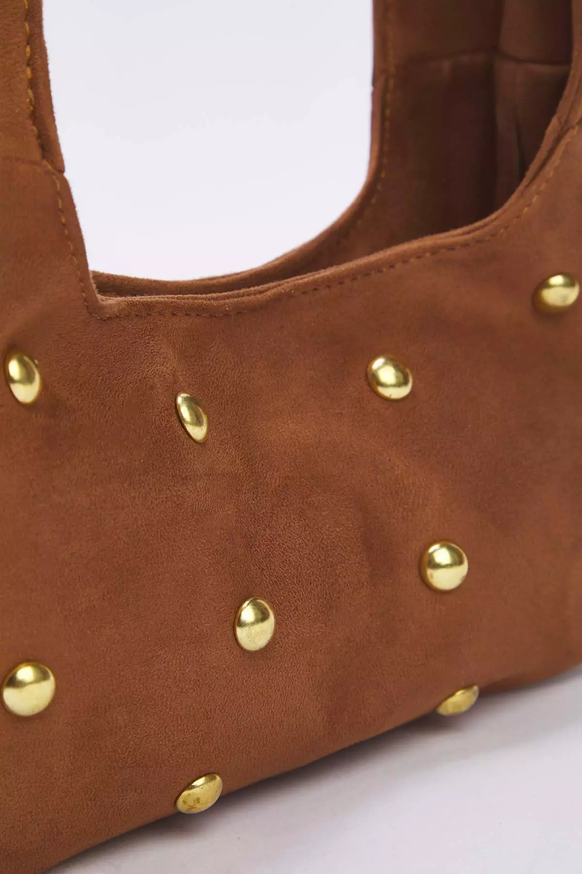 Tan Suede Bag Takss25Oc00059