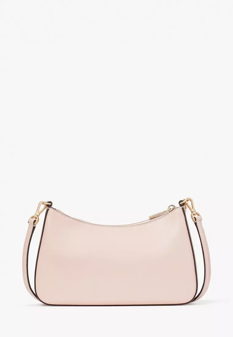 Saffiano leather convertible crossbody bag Clearance