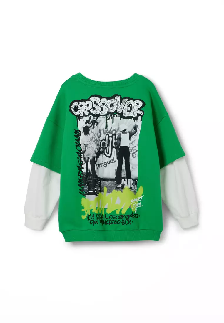 Desigual Boy Graffiti double T-shirt.