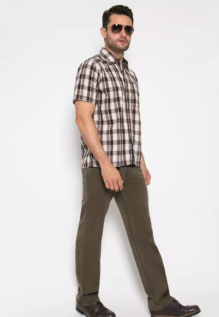 LGS - Celana Panjang Jeans - Warna Coklat - LEJT.052.388V.062.7C