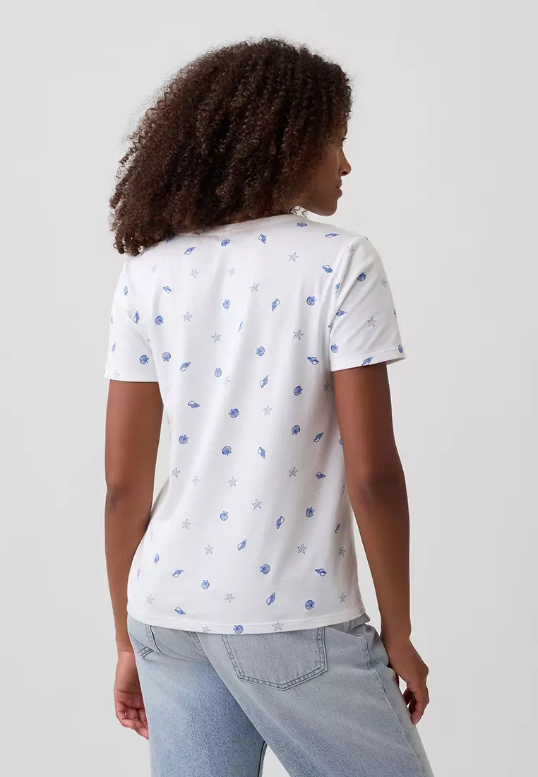 Buy GAP Short Sleeves Fave Top 2026 Online | ZALORA