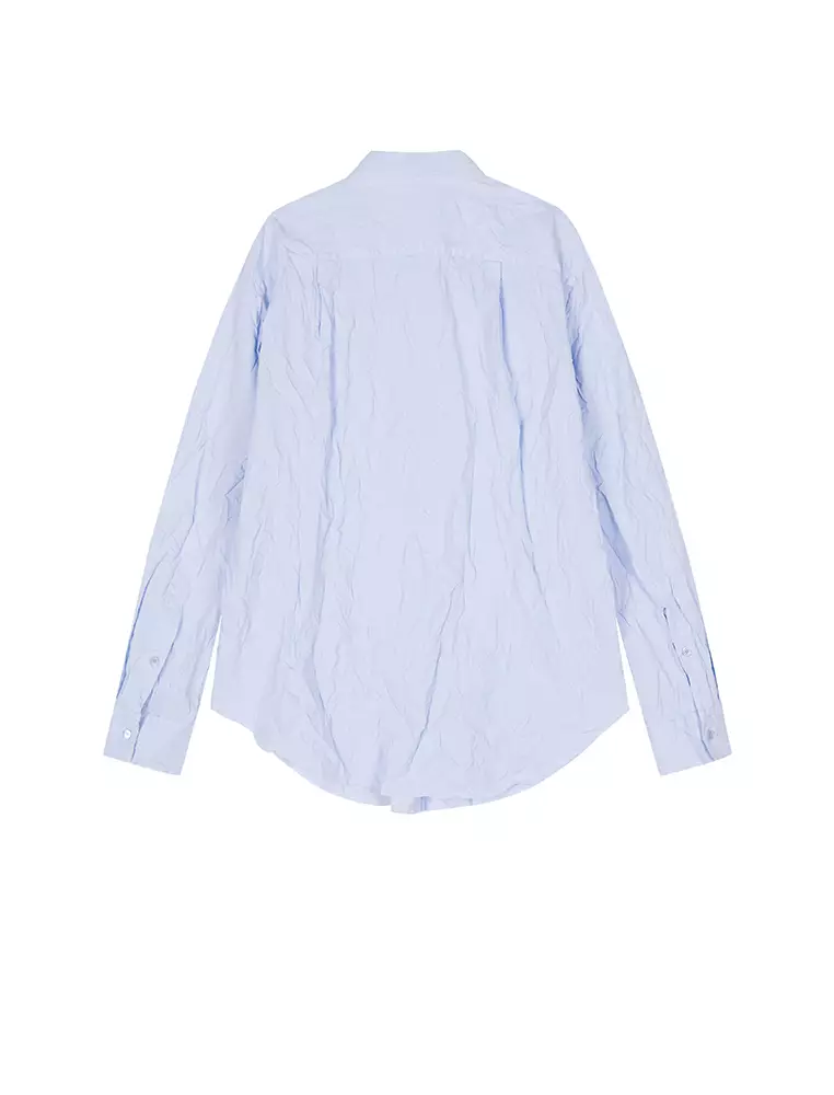 Striped Loose Fit Long Sleeve Shirt