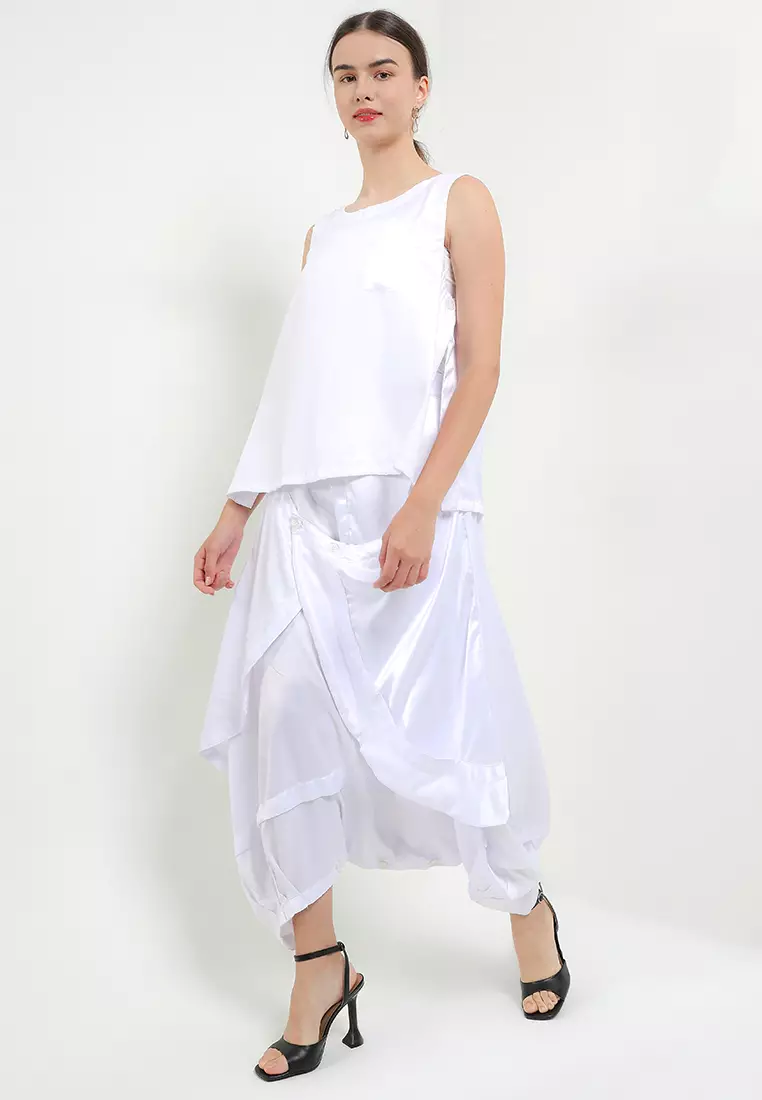 Elastic-waisted PantSkirt Aladin Crossover