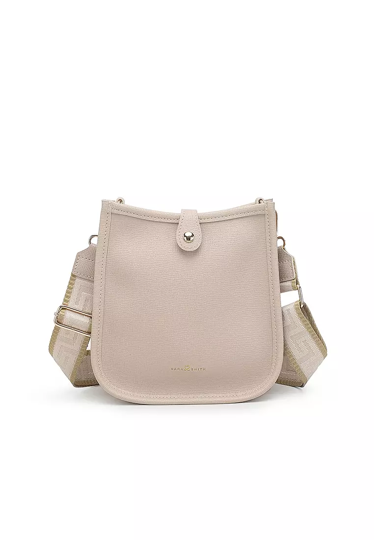 Women's Sling Bag / Crossbody Bag (Tas Selempang Wanita) - Krem