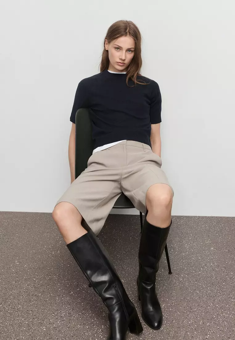 Short-Sleeved Sweater