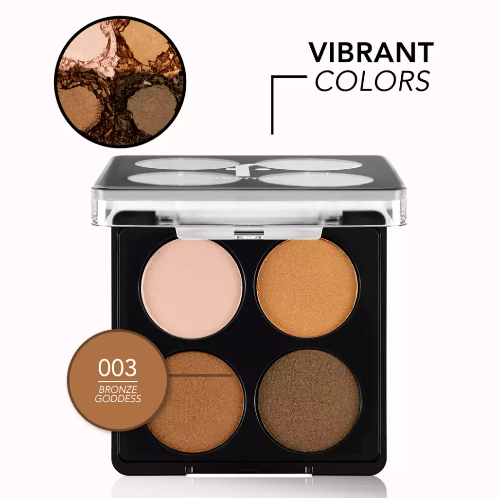 Flormar Color Eyeshadow Palette - 003 Bronze Goddess