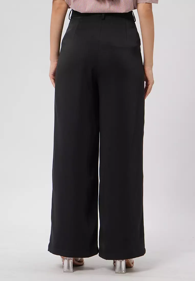 High Waist Wide Leg Pants