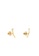 TOUS gold Silver Vermeil TOUS Good Vibes Cornucopia Earrings 3B60AAC4B694FFGS_3
