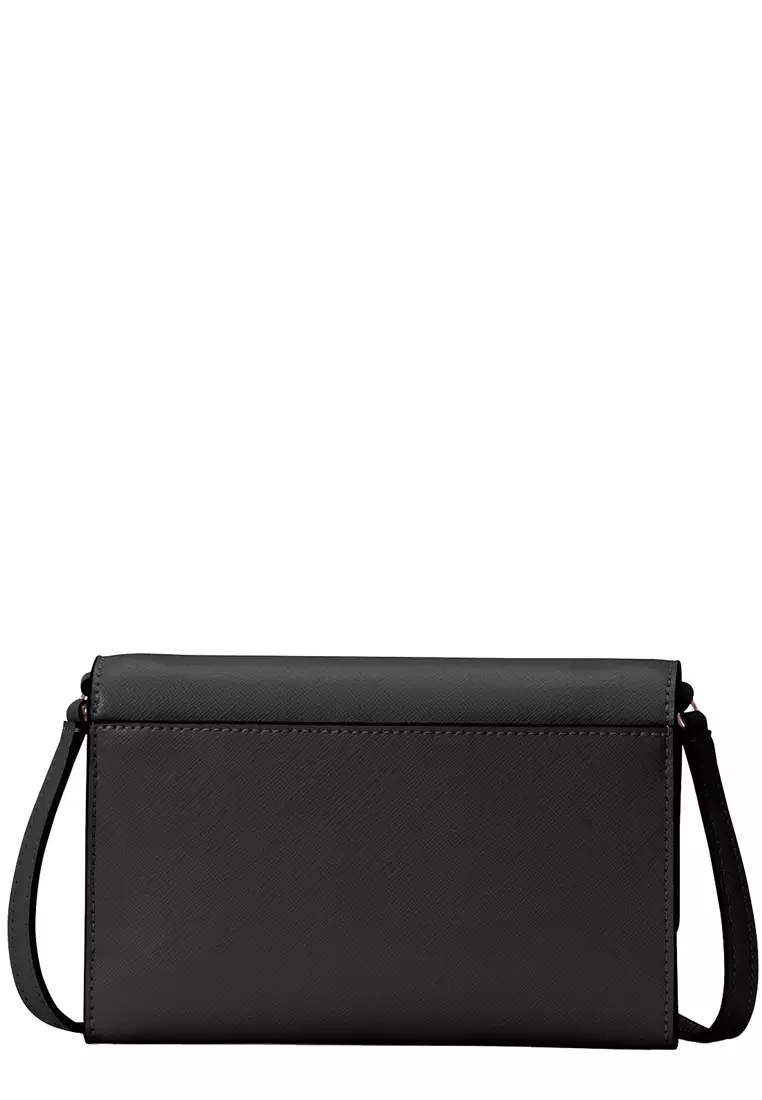 Buy Kate Spade Kate Spade Perry Leather Crossbody Bag in Black k8709 ...