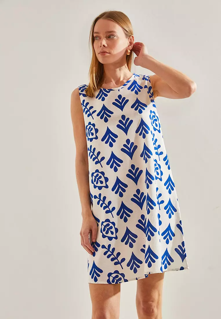 Women's Multi Patterned Dress