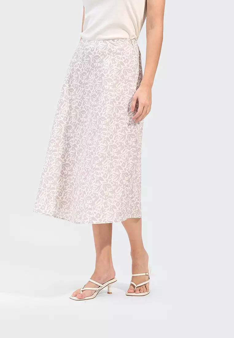Floral Midi Skirt