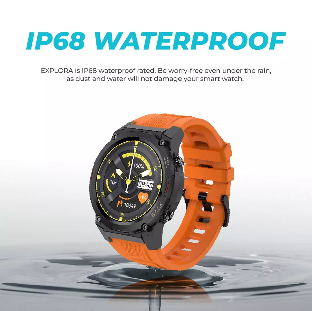 Jam Tangan Digitec Smartwatch EXPLORA Original Garansi Rubber