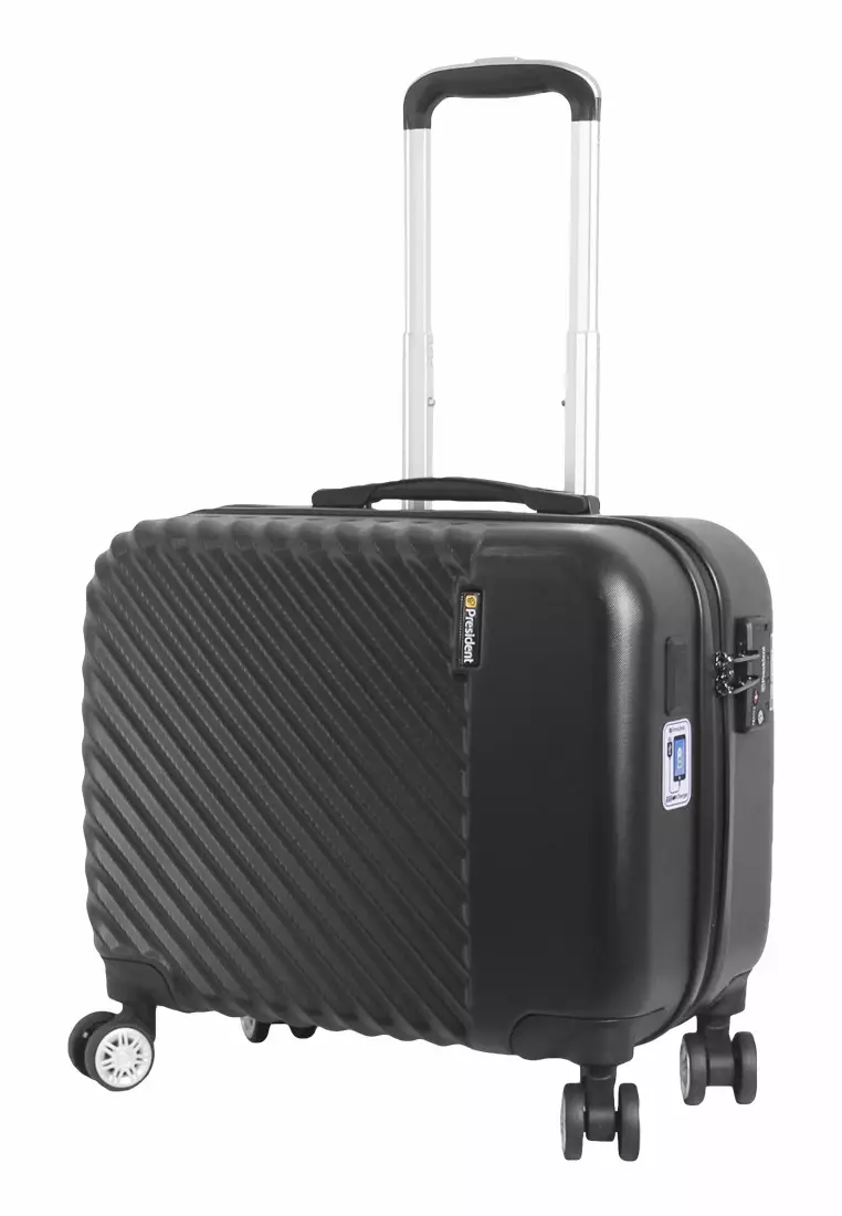 President Cabin Bag Trolley C015 - 18 inch Dark Grey