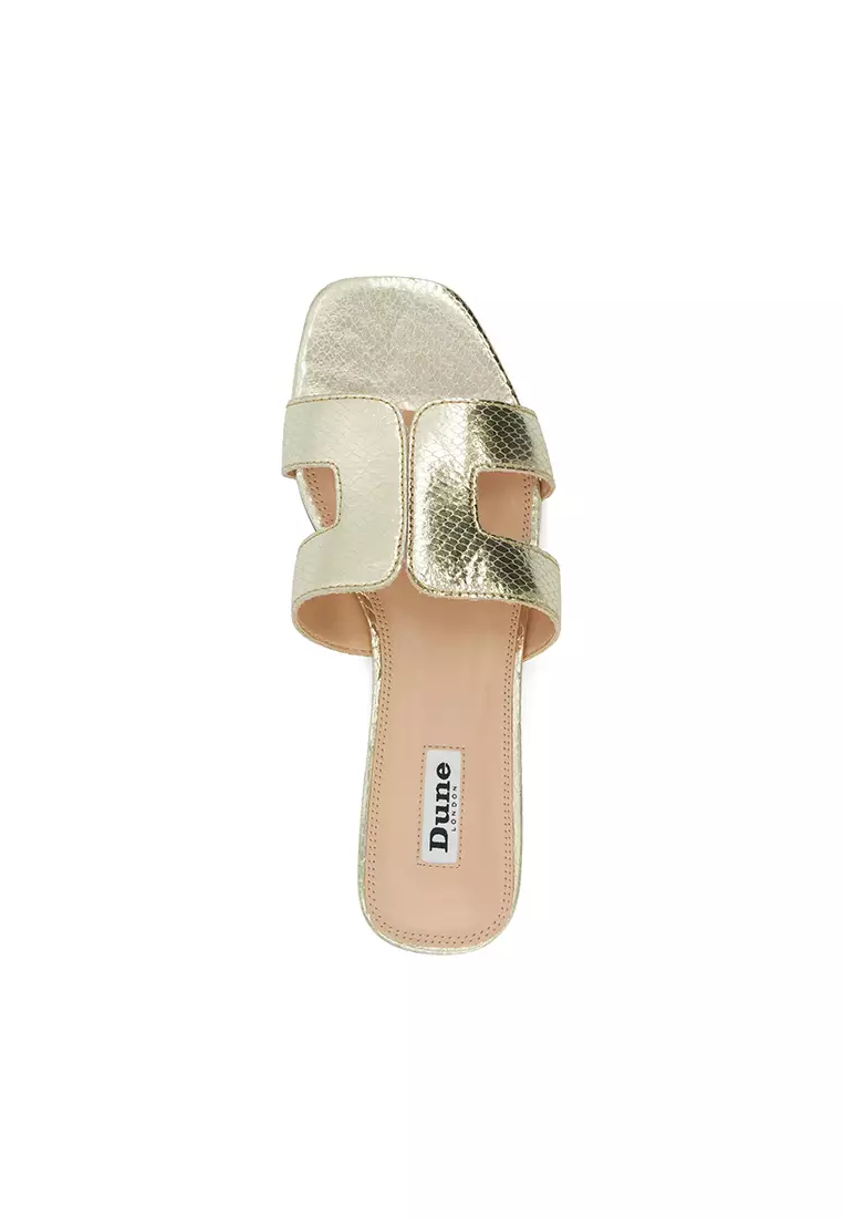 Dune london loupe online slider sandal