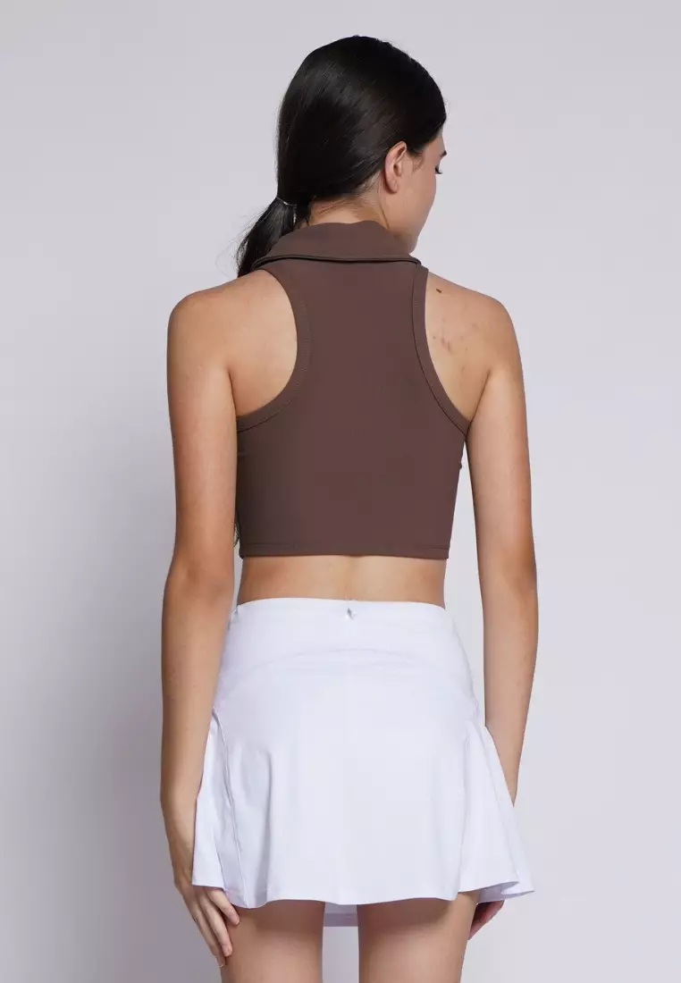 Shanae Polo Crop Top Bra