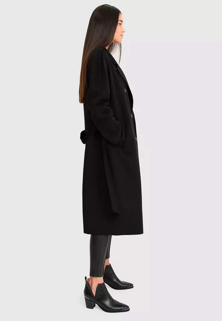 Tommy hilfiger belle outlet classic wool coat