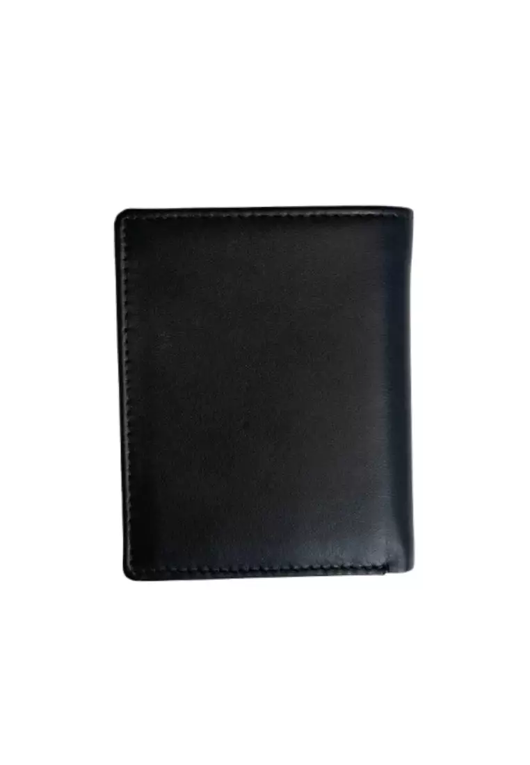 男女通用CERRUTIS皮夾 - 黑色