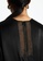 COS black Organza-Panelled Midi Dress 23634AAAA6F8E4GS_2