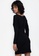 ZALORA BASICS black Long Sleeve Mini Dress 5D915AAF4E7C23GS_2