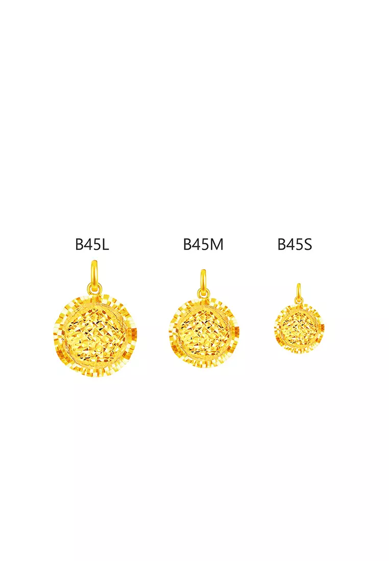 375/9K Gold Topi Pendant B45 (M Size)