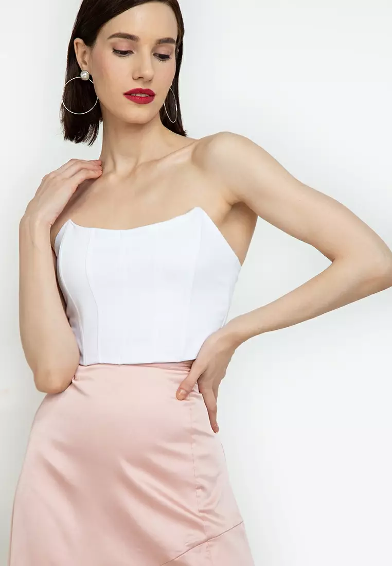 Cayenne Corset Crop Top